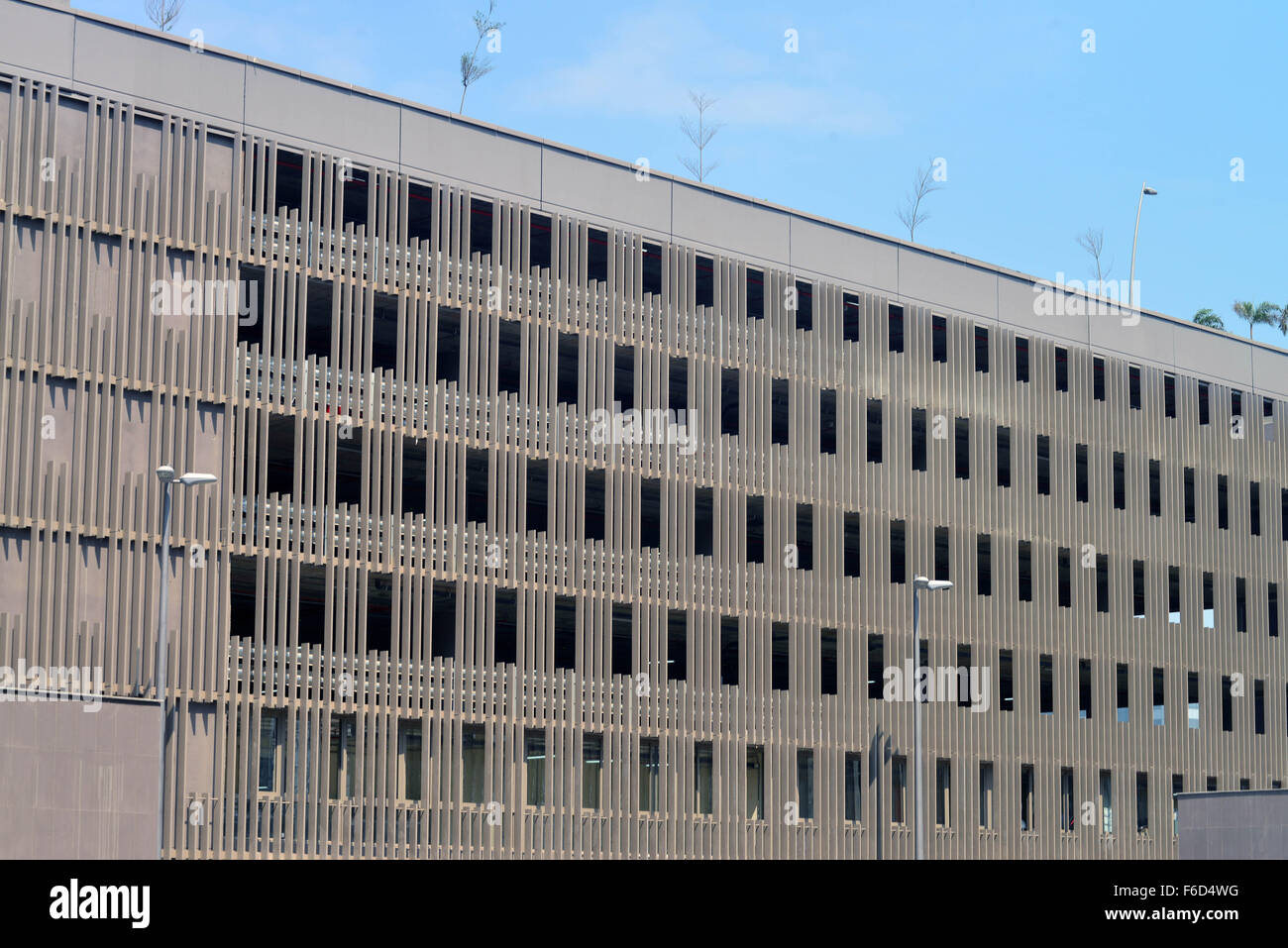 Terminal 2 airport building, mumbai, maharashtra, india, asia Stock