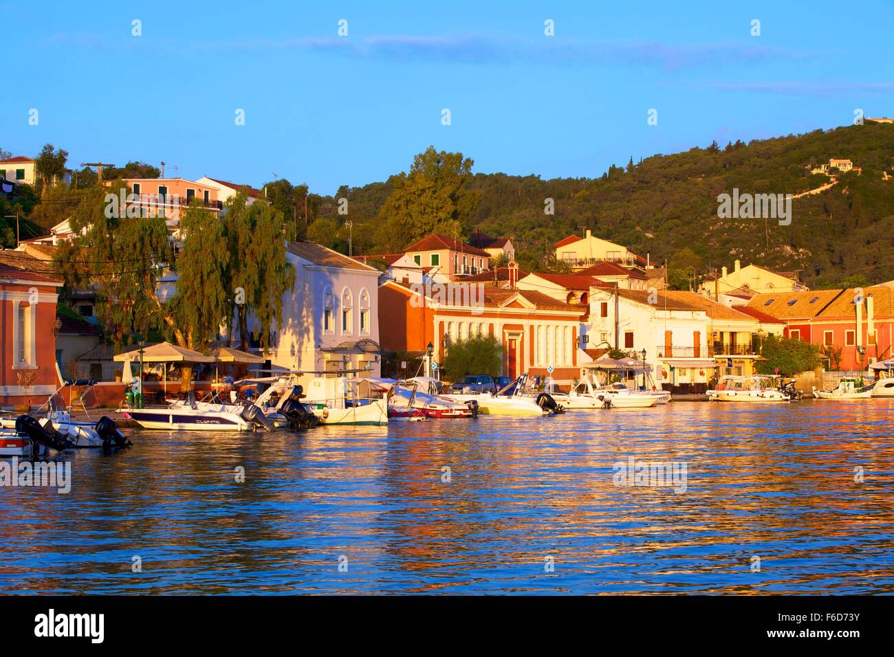 Gaios Harbour, Paxos, The Ionian Islands, Greek Islands, Greece, Europe