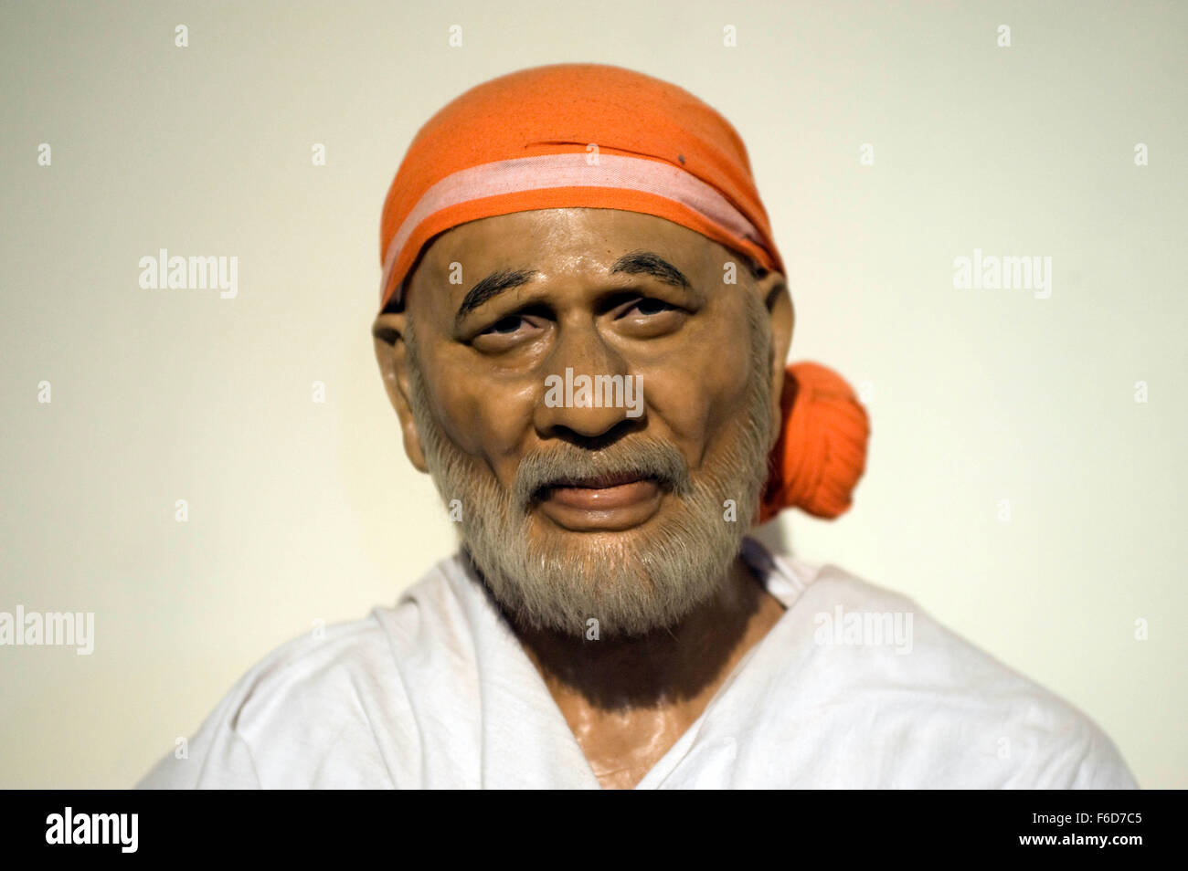 Shirdi Sai Baba, wax museum, lonavala, pune, maharashtra, india, asia Stock Photo