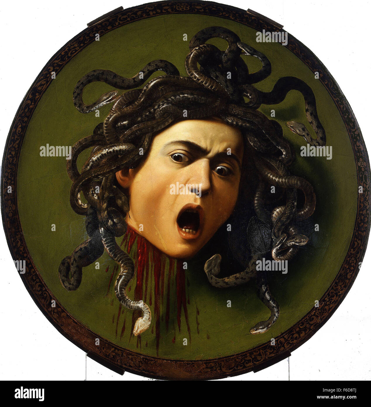 Michelangelo Merisi da Caravaggio - Medusa Stock Photo