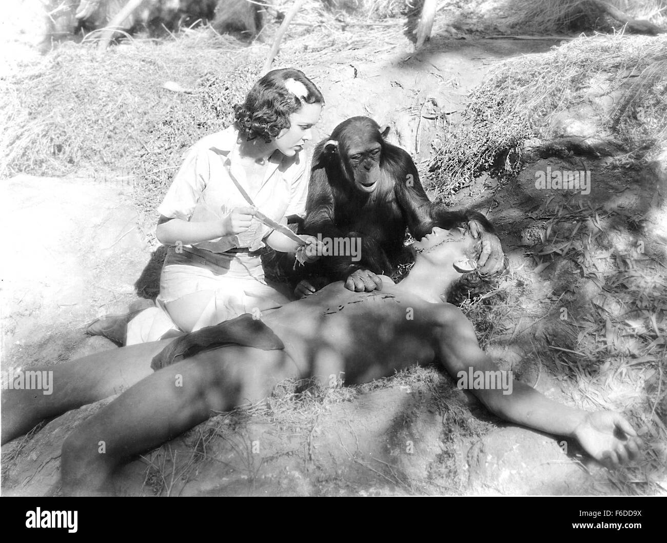 RELEASE DATE: April 2, 1932. MOVIE TITLE: Tarzan the Ape Man. STUDIO: Metro-Goldwyn-Mayer (Credit Image: Entertainment Pictures) Stock Photo