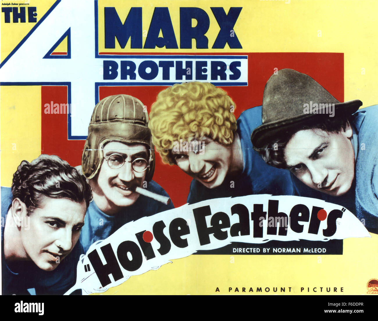 RELEASE DATE August 19, 1932. MOVIE TITLE Horse Feathers. STUDIO
