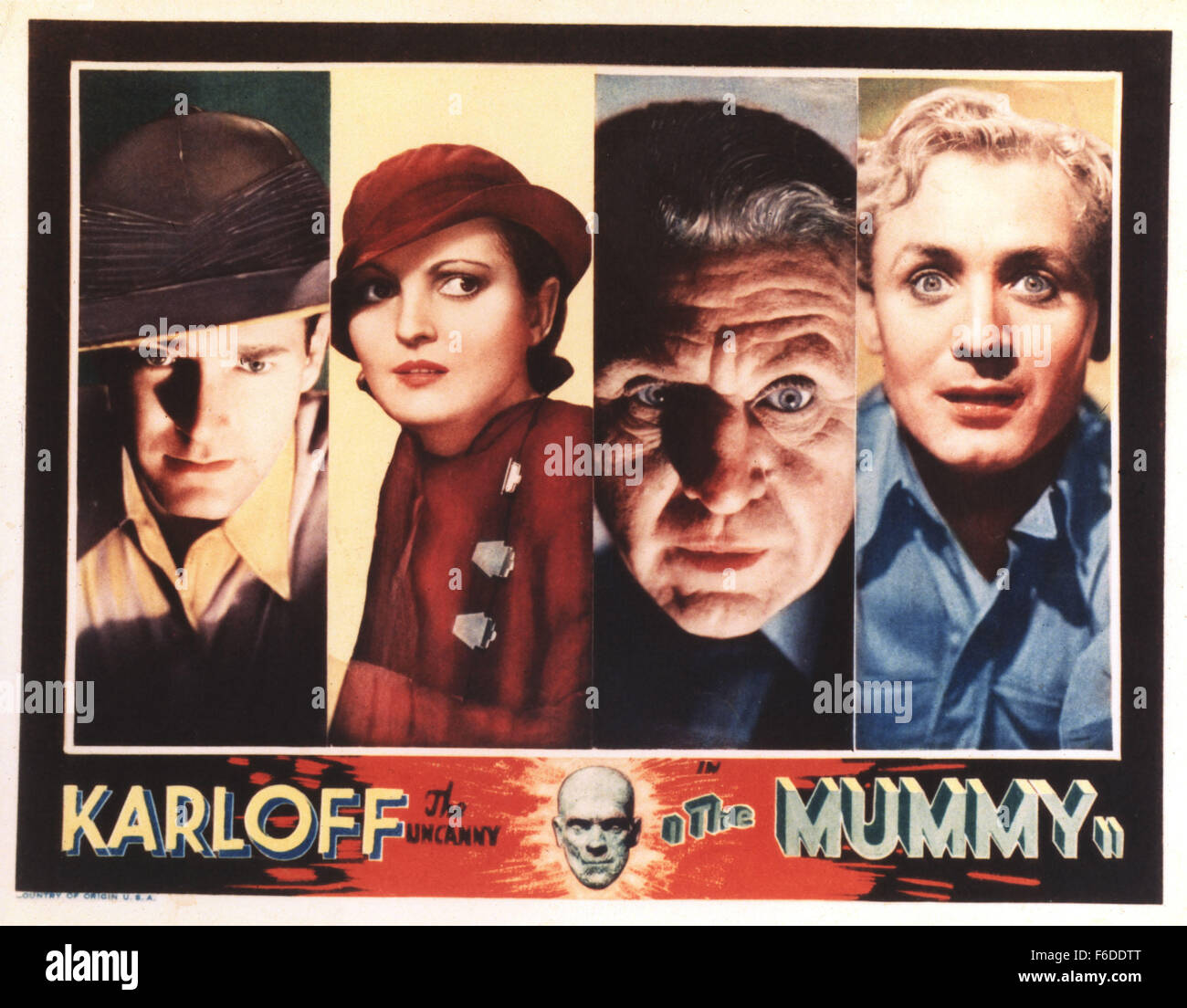 Movie poster of the mummy 1932 film hi-res stock photography and images ...