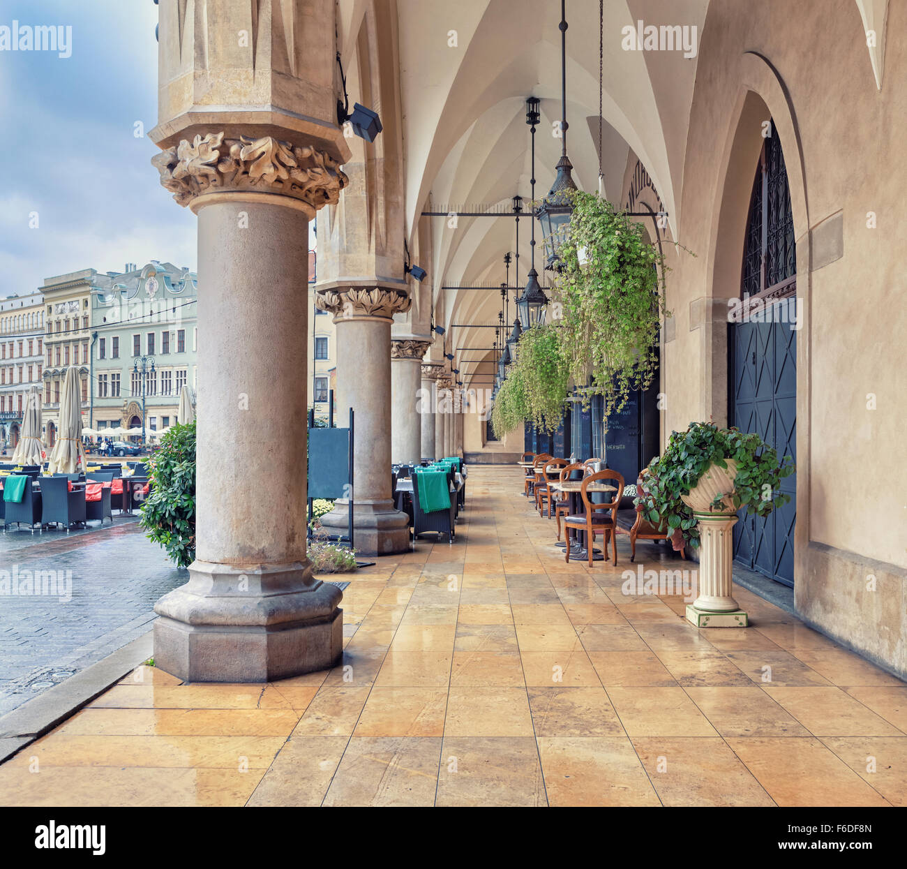 Sukiennice cloth hall Stock Photo - Alamy