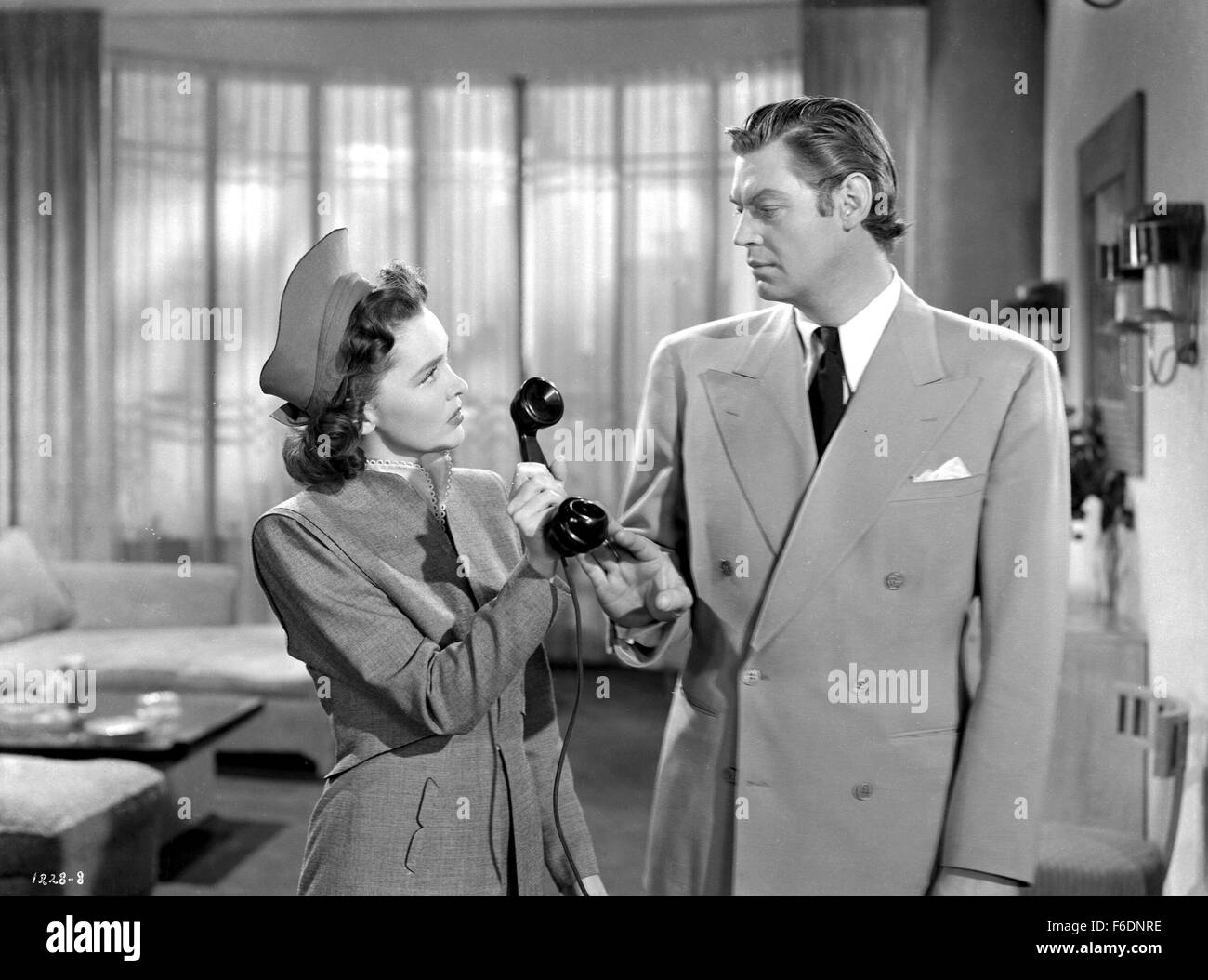 Aug 14, 1942; Hollywood, CA, USA; Actors MAUREEN O'SULLIVAN as Jane and ...