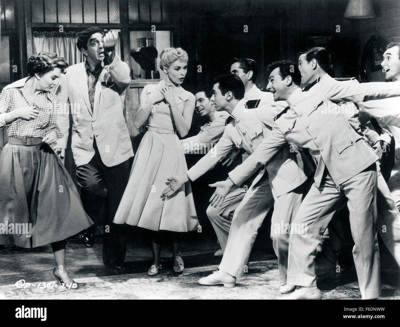 Sister stage. Моя сестра Эйлин 1955. Janet Blair.