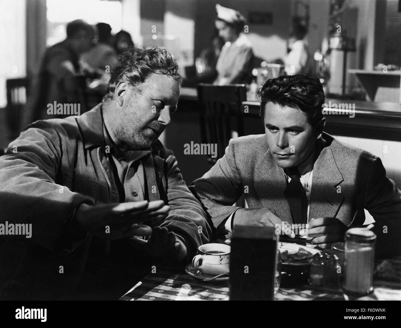 RELEASED: Mar, 7, 1947 - Original Film Title: Framed. PICTURED: GLENN FORD. Stock Photo