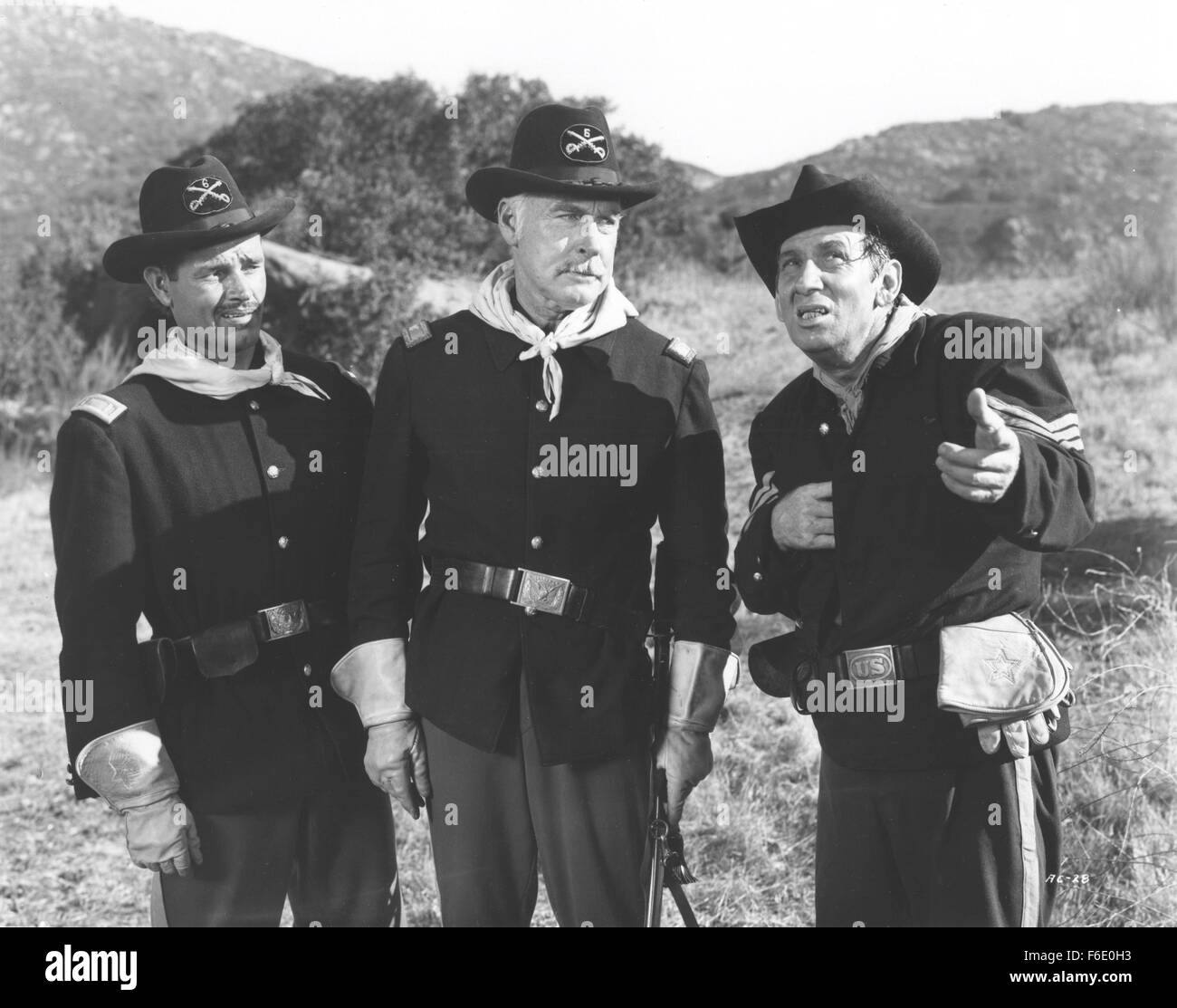 Soldiers and chiefs Black and White Stock Photos & Images - Alamy