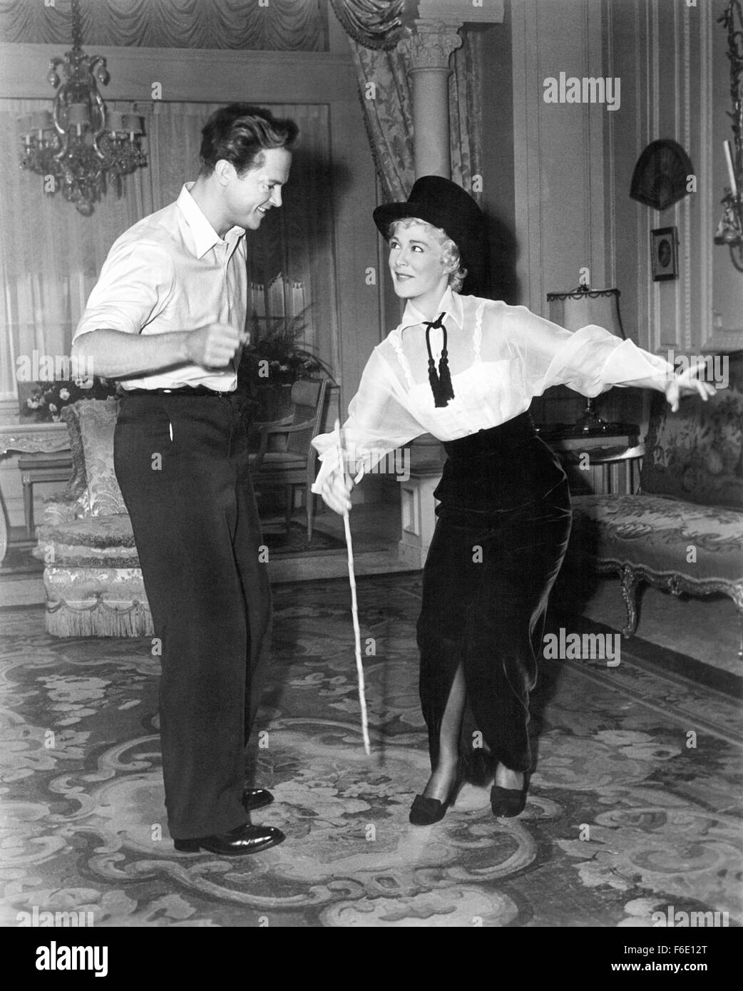 Jan. 1, 1950 - Ralph Meeker and Betty Hutton on-set of the Film ...