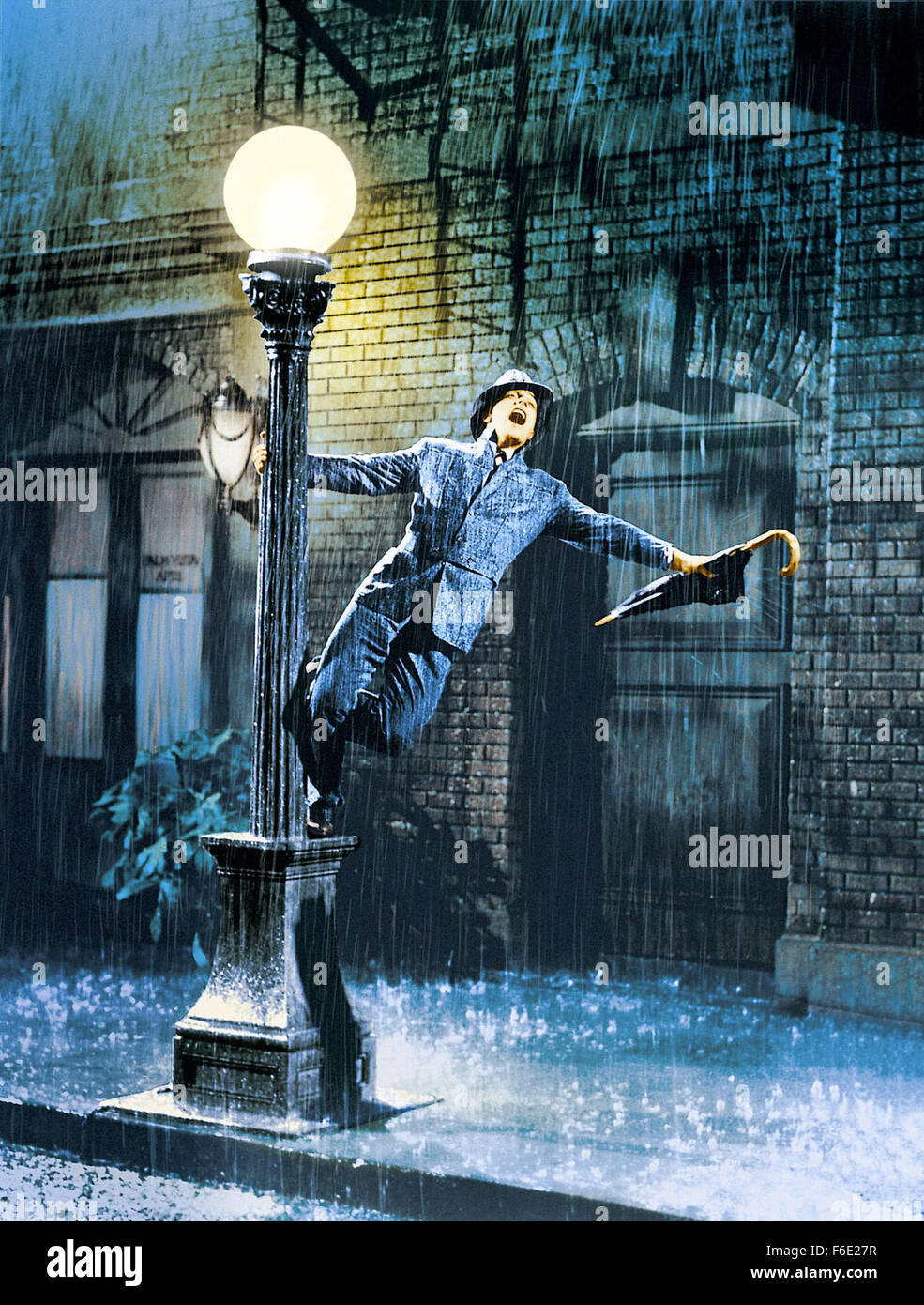 Gene Kelly Singing In The Rain Silhouette