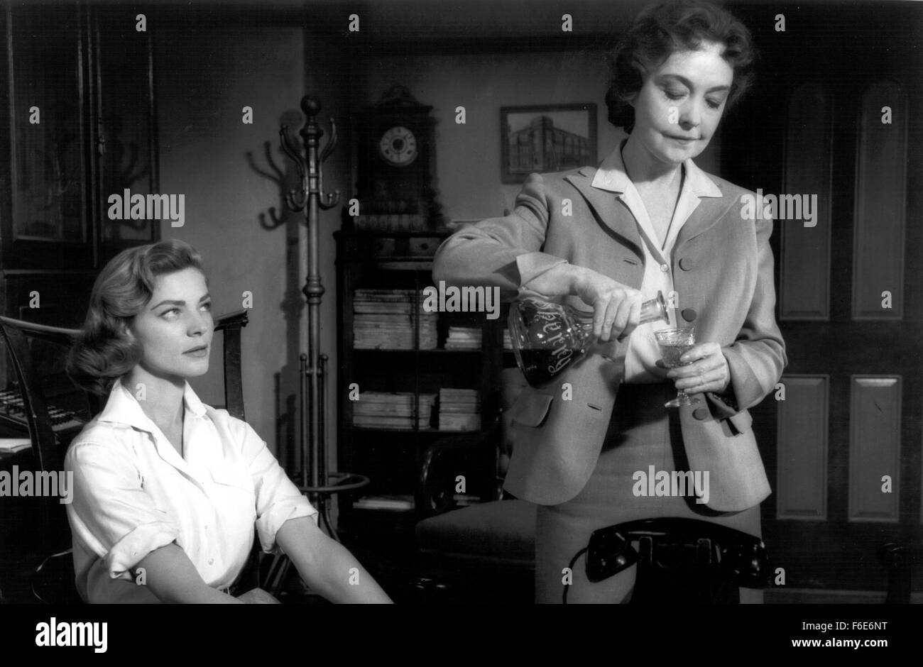 Dec 12, 1955; New York, NY, USA; Actresses LAUREN BACALL as Meg ...
