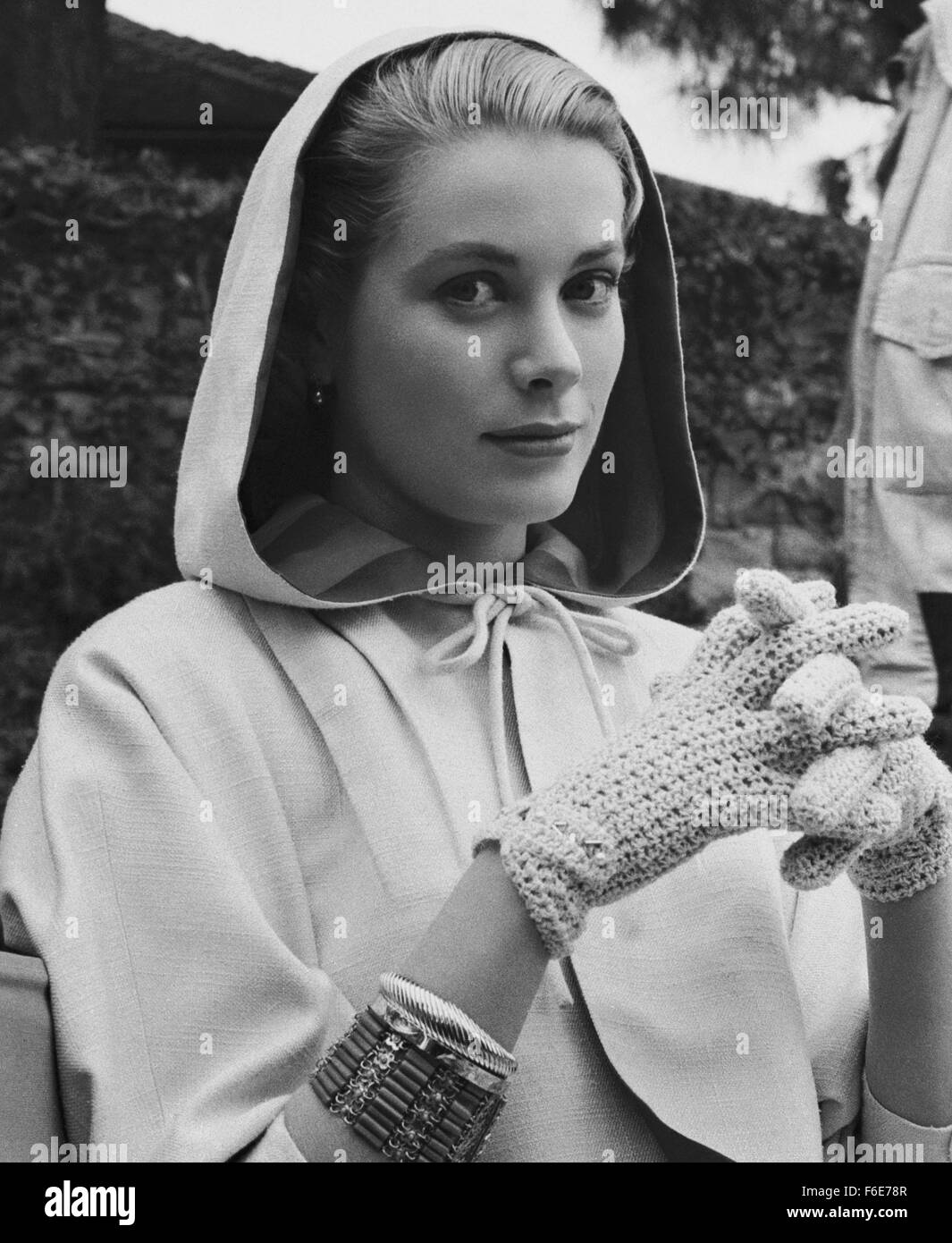 Jul 17, 1956; NEWPORT, RI, USA;Actress GRACE KELLY as Tracy Samantha Lord in 'High Society.' Stock Photo