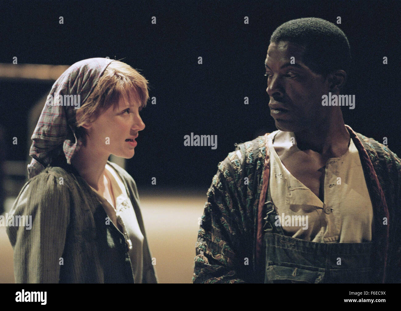 Dec 31, 1960; Trollhattan, Vastra Gotalands lan, Sweden; BRYCE DALLAS HOWARD as Grace Margaret Mulligan and ISAACH DE BANKOLE as Timothy in the dramatic film ''Manderlay'' directed by Lars Von Trier. Stock Photo