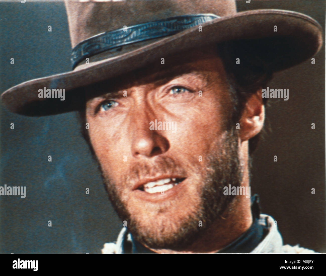 May 10, 1967; Madrid, SPAIN; Actor CLINT EASTWOOD stars as Monco in the  Sergio Leone directed western drama, 'For A Few Dollars More.' Stock Photo  - Alamy