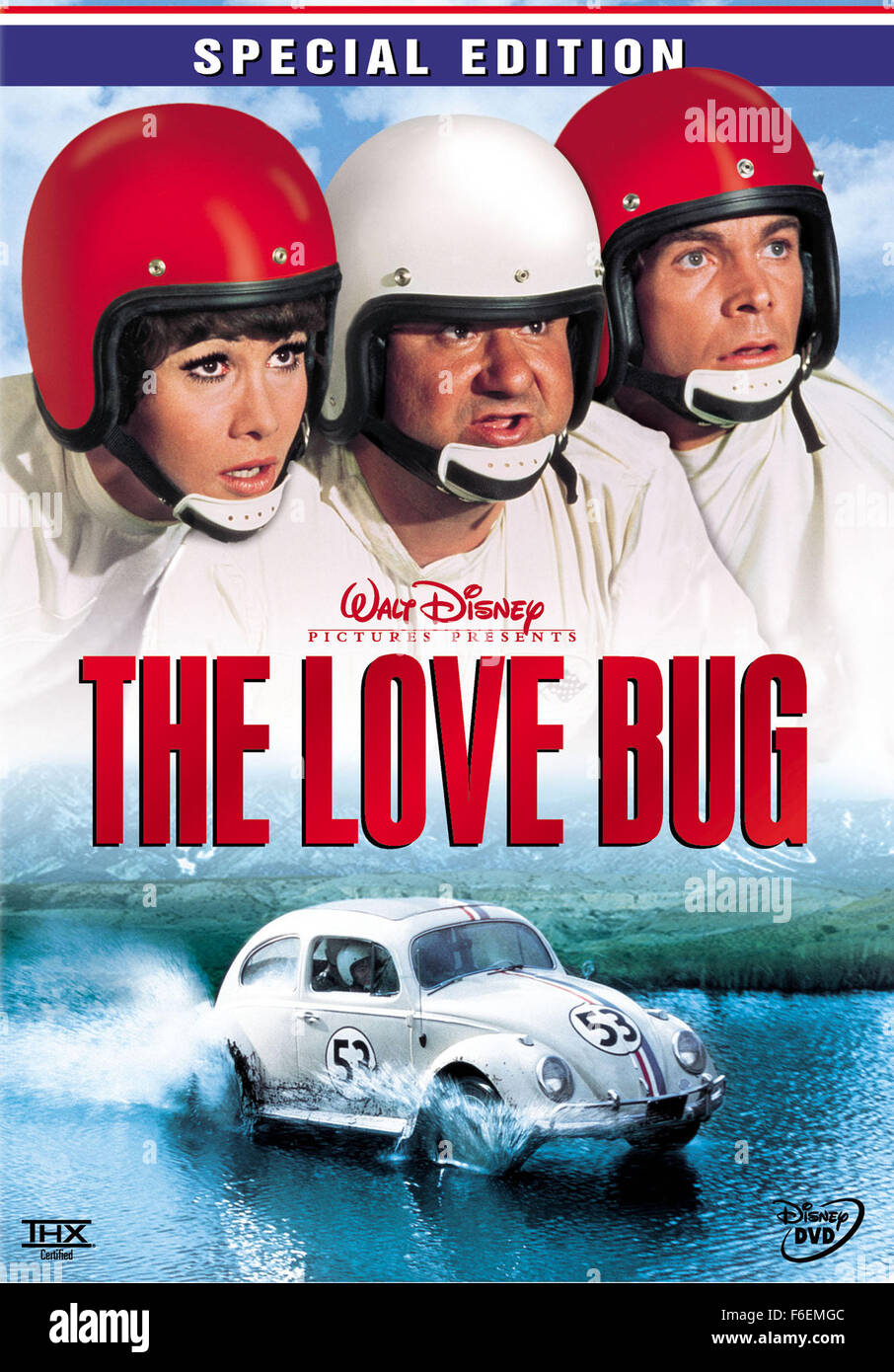 Dec 24, 1968; San Francisco, CA, USA; DVD box art for the family  adventure/comedy 'The Love Bug' directed by Robert Stevenson Stock Photo -  Alamy