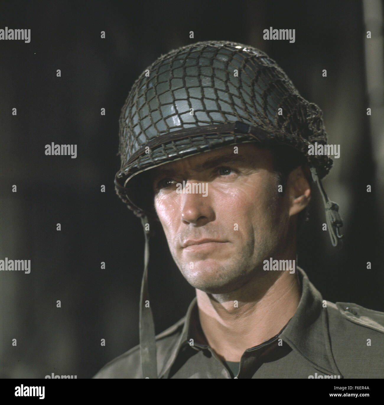 Mar 10, 1970; Belgrade, Yugoslavia; Actor CLINT EASTWOOD as Pvt. Kelly in 'Kelly's Heroes'. Directed by Brian G. Hutton. Stock Photo