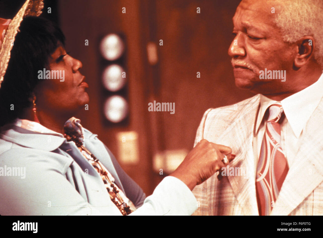 RELEASE DATE: September 29, 1976. MOVIE TITLE: Norman Is That You. STUDIO: Metro-Goldwyn-Mayer (MGM). PLOT: . PICTURED: REDD FOXX as Ben Chambers and PEARL BAILEY as Beatrice Chambers. Stock Photo