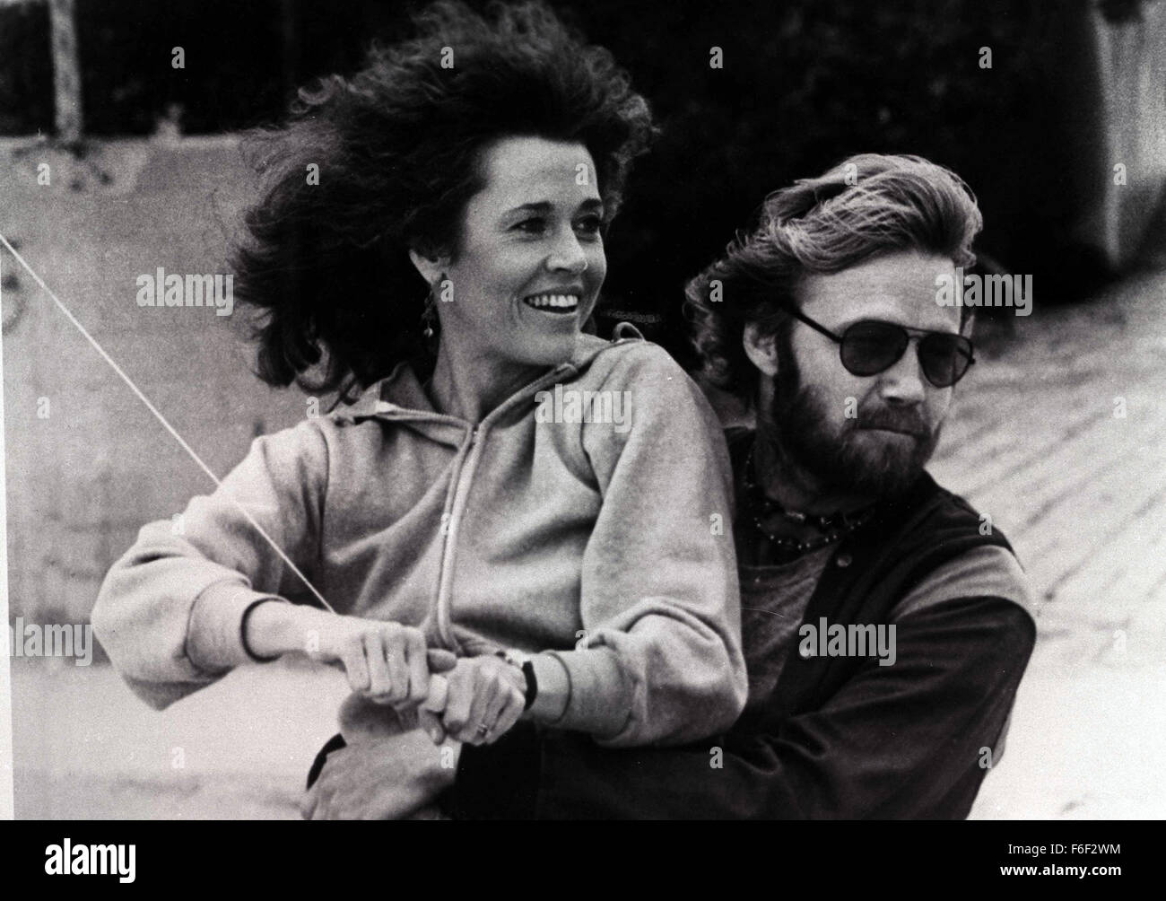 Mar 01, 1978; Hollywood, CA, UK; JON VOIGHT and JANE FONDA - American actors.  In a scene from their film 'Coming Home'. Stock Photo