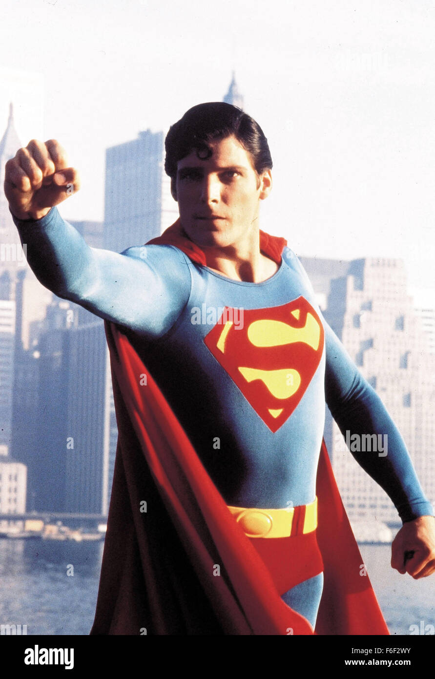 Jun 01, 1978 - Hollywood, CA, USA - Actor CHRISTOPHER REEVE stars as Superman and Clark Kent in the original 'Superman' movie, directed by Richard Donner. (Credit Image: c Courtesy of Int'l Film P.) RESTRICTIONS: This image is NOT available for commercial or promotional use and is being made available for editorial reference usage only. Stock Photo