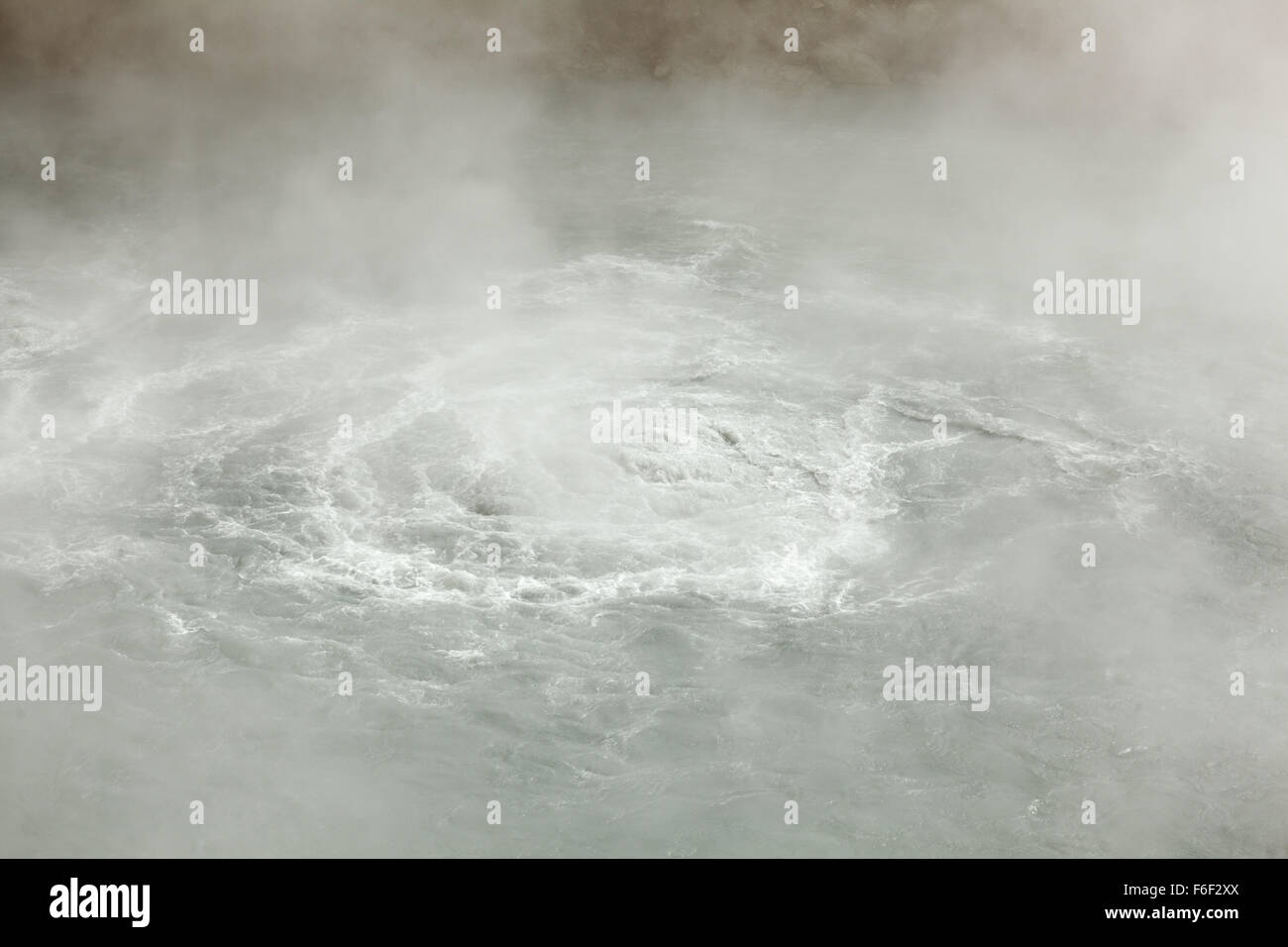 Boiling lake in the Morne Trois Pitons national park, the second