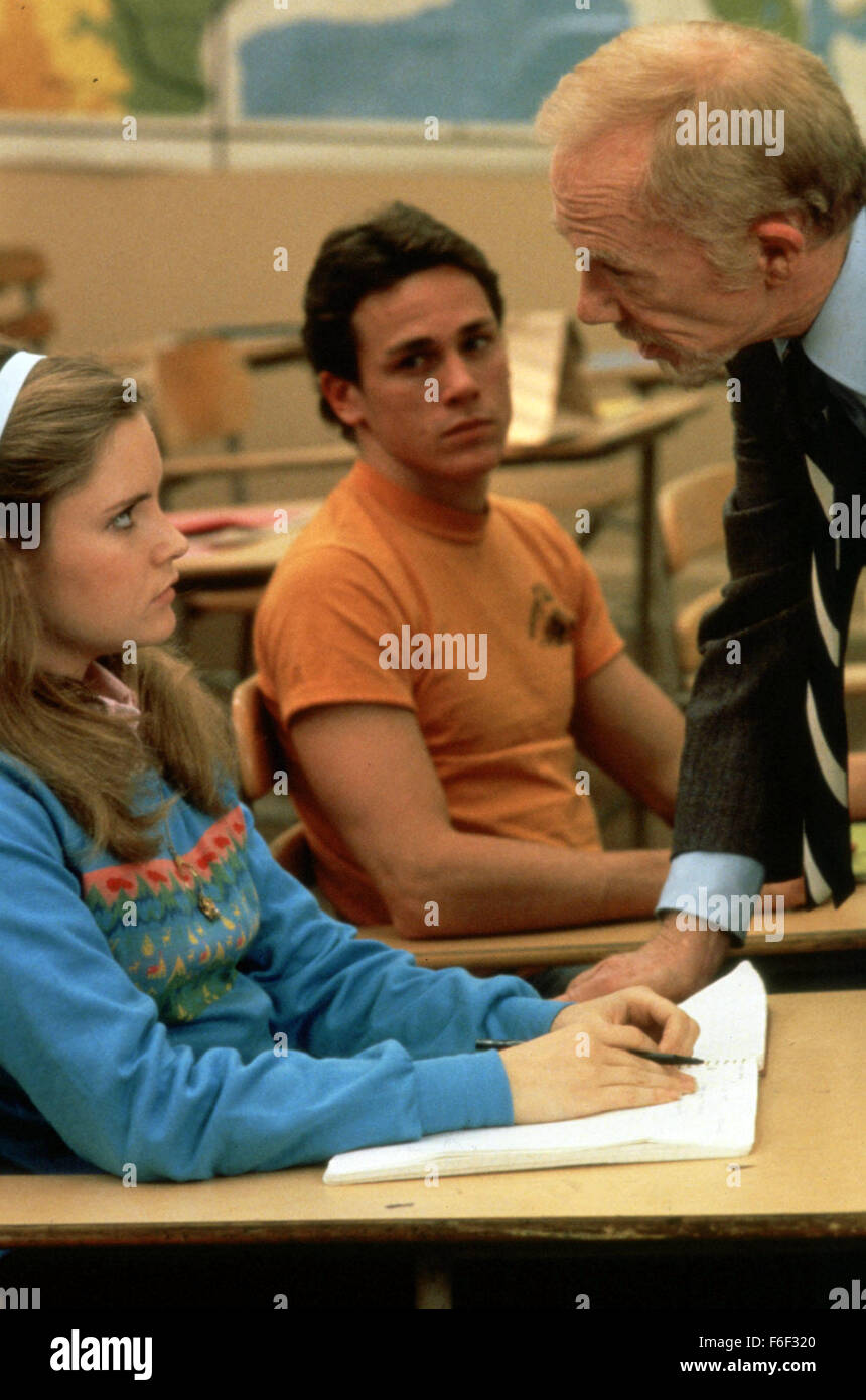 Aug 13, 1982; Los Angeles, CA, USA; JENNIFER JASON LEIGH and RAY WALSTON star as Stacy Hamilton and Mr. Hand in the comedy 'Fast Times at Ridgemont High' directed by Amy Heckerling. Stock Photo