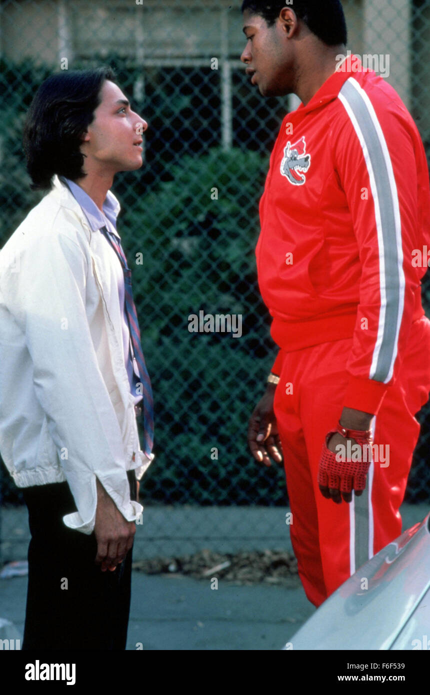 Aug 13, 1982; Los Angeles, CA, USA; ROBERT ROMANUS and FOREST WHITAKER star as Mike Damone and Charles Jefferson in the comedy 'Fast Times at Ridgemont High' directed by Amy Heckerling. Stock Photo