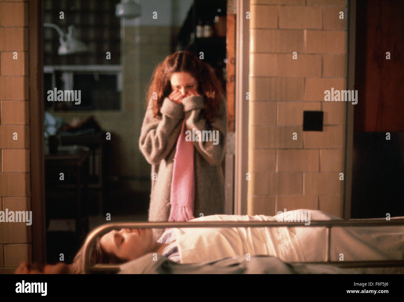 RELEASE DATE: September 12, 1980 MOVIE TITLE: HE Knows You're Alone STUDIO: Metro-Goldwyn-Mayer (MGM) DIRECTOR: Armand Mastroianni PLOT: A reluctant bride to be is stalked by a serial killer who only kills brides and the people around them. While her friends get whacked one by one, a hard boiled renegade cop whose bride had been killed years before tries to hunt him down before it is too late. Meanwhile, the bride has to figure out if it is all in her imagination or not, aided by her ex-boyfriend PICTURED: PATSY PEASE as Joyce and CAITLIN O'HEANEY as Amy Jensen (Credit Image: c Metro Stock Photo