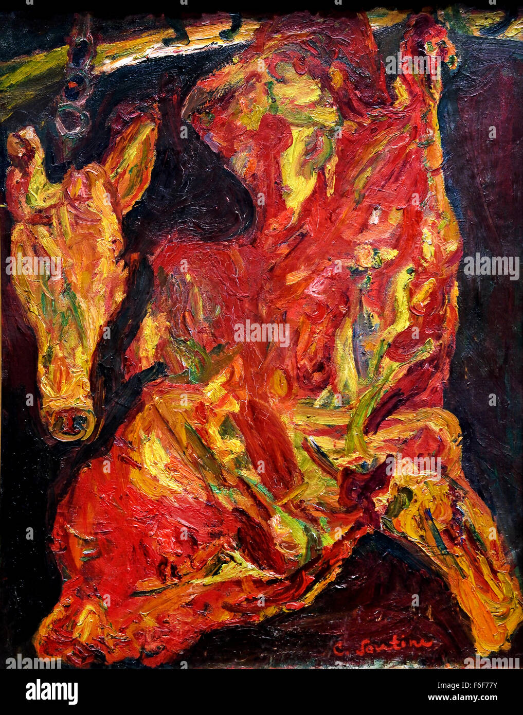 Boeuf et tete de veau beef and veal head 1913 Chaim Soutine 18931943