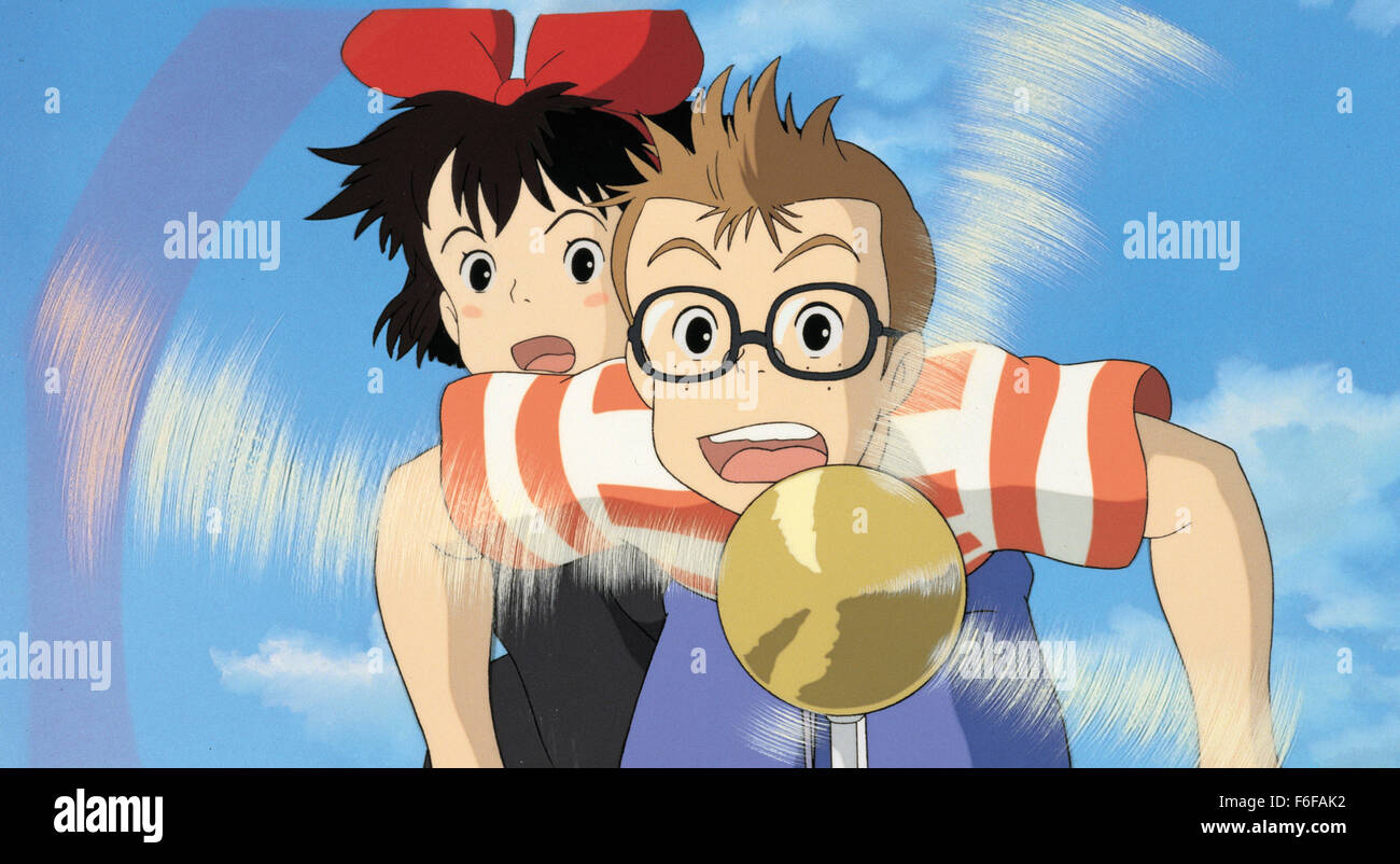 Aug 02, 1986; Tokyo, Japan; Art cover for 'Kiki's Delivery