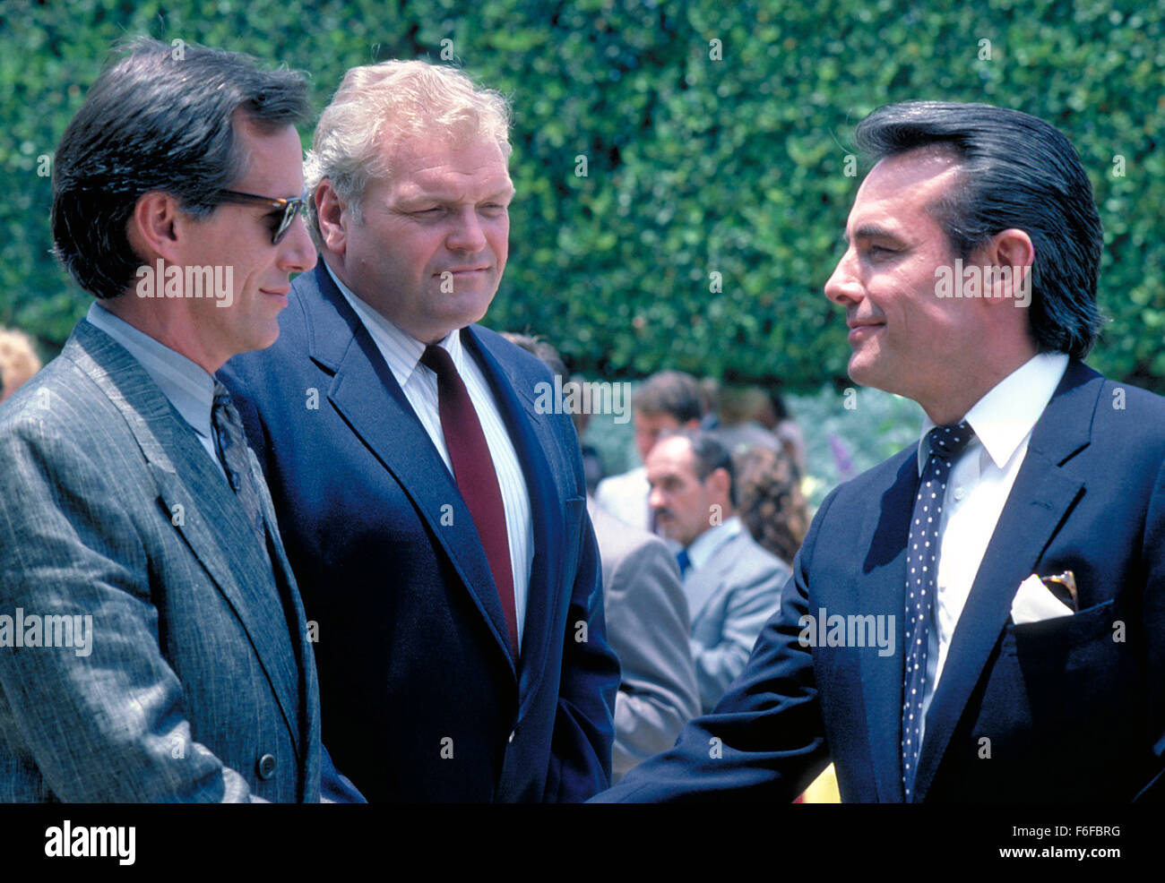 Sep 25, 1987; Los Angeles, CA, USA; (left to right) JAMES WOODS as