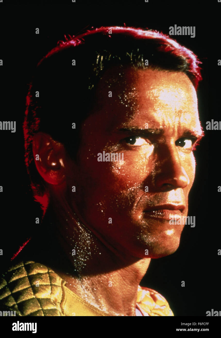 The running man 1987 arnold schwarzenegger hires stock photography and