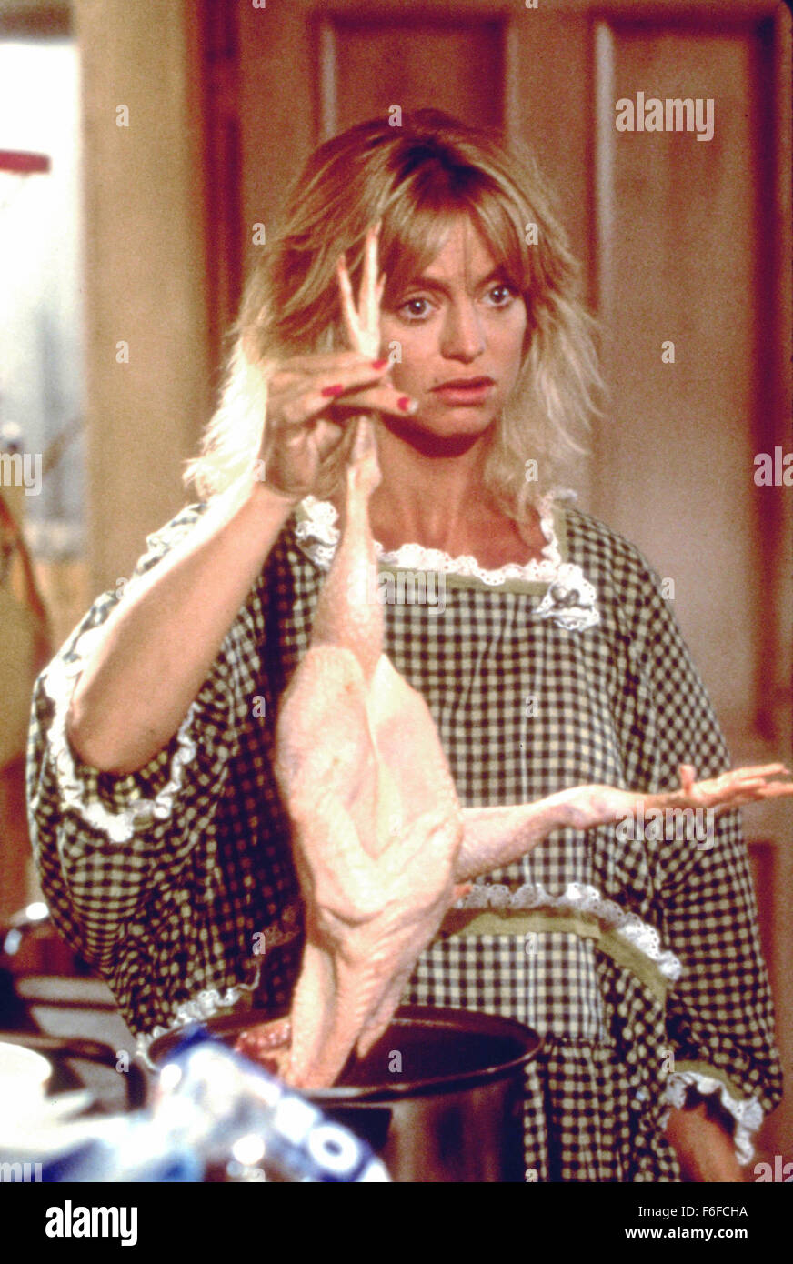 Dec 16, 1987; Hollywood, CA, USA; Pictured: GOLDIE HAWN as Joanna Stayton from the 1987 film 'Overboard.' Stock Photo
