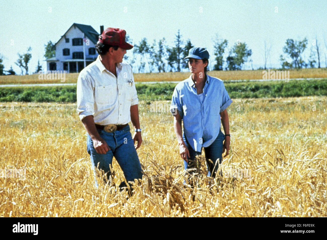 Aug 26, 1988; Calgary, Alberta, CANADA; TOM BERENGER as Gary Simmons and DEBRA WINGER as Katie Phillips/Cathy Weaver in the romantic, action, drama film ''Betrayed'' directed by Costa-Gavras. Stock Photo