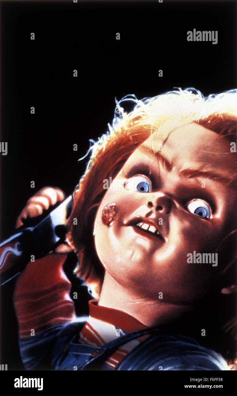 Child's Play 1988 Tom Holland Chucky Japonês Card mini pôster de filme B5