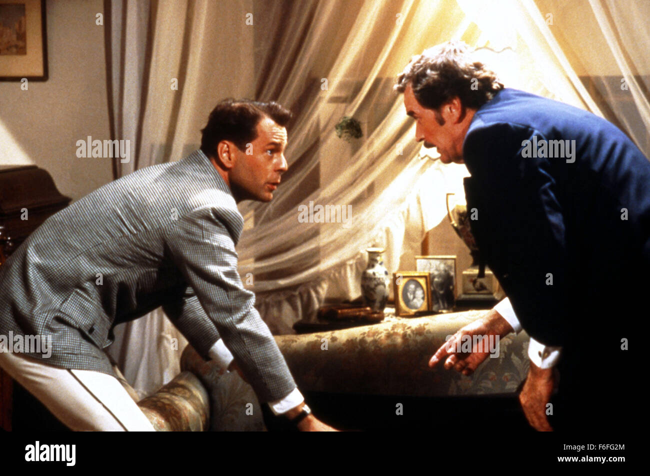 May 03, 1988; Hollywood, CA, USA; Actors BRUCE WILLIS as Tom Mix and