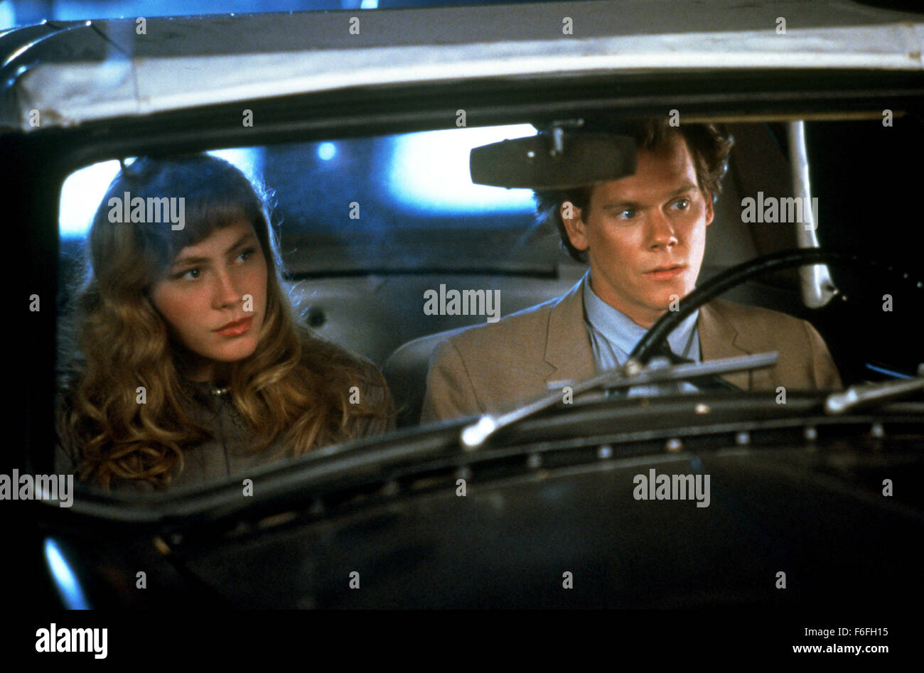 Aug 02, 1989; Hollywood, CA, USA; KEVIN BACON and EMILY LONGSTRETH star as Nick Chapman and Susan Rawlings in the comedy drama 'The Big Picture' directed by Christopher Guest. Stock Photo
