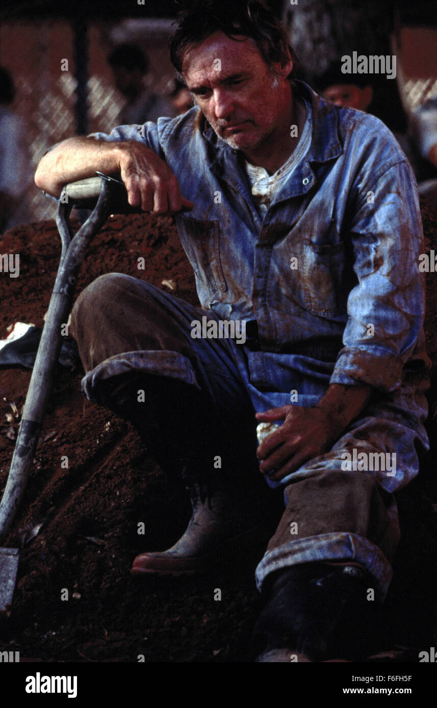 Sep 16, 1989; Columbia, SC, USA; DENNIS HOPPER as Walker Benson in the