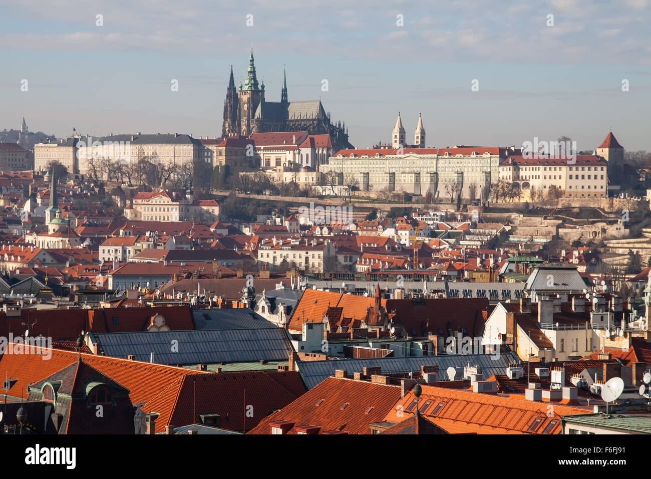 summer view of Old Town in Prague, Czech Republic Stock Photo