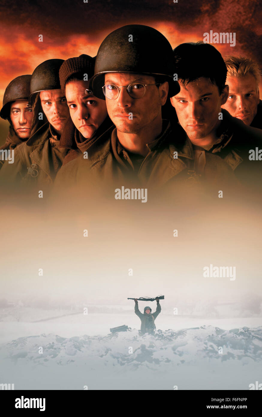 RELEASE DATE: April 24, 1992. MOVIE TITLE: A Midnight Clear. STUDIO: A&M Films. PLOT: Set in 1944 France, an American Intelligence Squad locates a German Platoon wishing to surrender rather than die in Germany's final war offensive. The two groups of men, isolated from the war at present, put aside their differences and spend Christmas together before the surrender plan turns bad and both sides are forced to fight the other. PICTURED: Movie Poster. Stock Photo