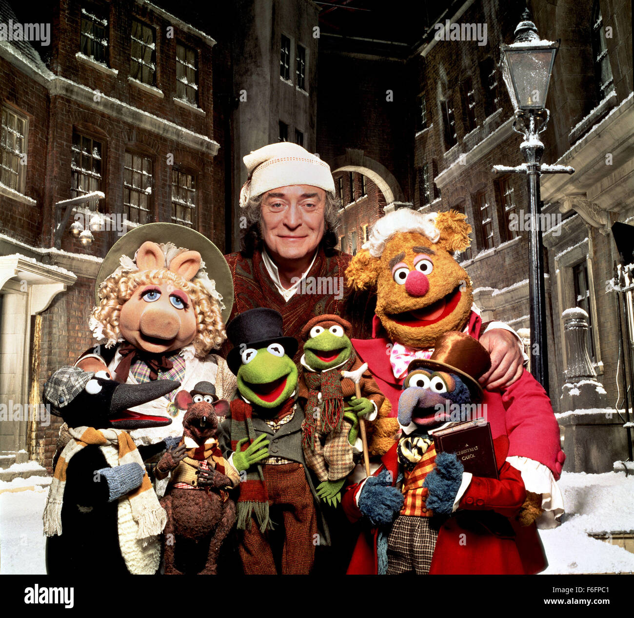 Jul 12, 1992; Shepperton, UK; Actor MICHAEL CAINE as Scrooge in 'The Muppet Christmas Carol'. Directed by Brian Henson. Stock Photo