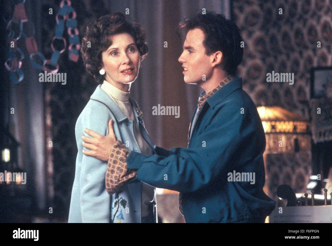 RELEASE DATE: 13 September 1991.  MOVIE TITLE: Freddy's Dead: The Final Nightmare - STUDIO: New Line Cinema. PLOT: Freddy Krueger returns once again to haunt both the dreams of his daughter and Springwood's last surviving teenager. PICTURED: ELINOR DONAHUE as Orphanage Woman and SHON GREENBLATT as John Doe. Stock Photo