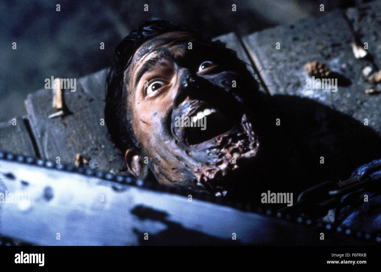 Feb 11, 1993; Los Angeles, CA, USA; BRUCE CAMPBELL as Ash in the action, adventure, comic, fantasy film ''Army of Darkness'' directed by Sam Raimi. Stock Photo