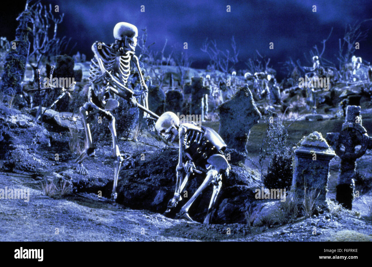 Feb 11, 1993; Los Angeles, CA, USA; Scene from the action, adventure, comic, fantasy film ''Army of Darkness'' directed by Sam Raimi. Stock Photo