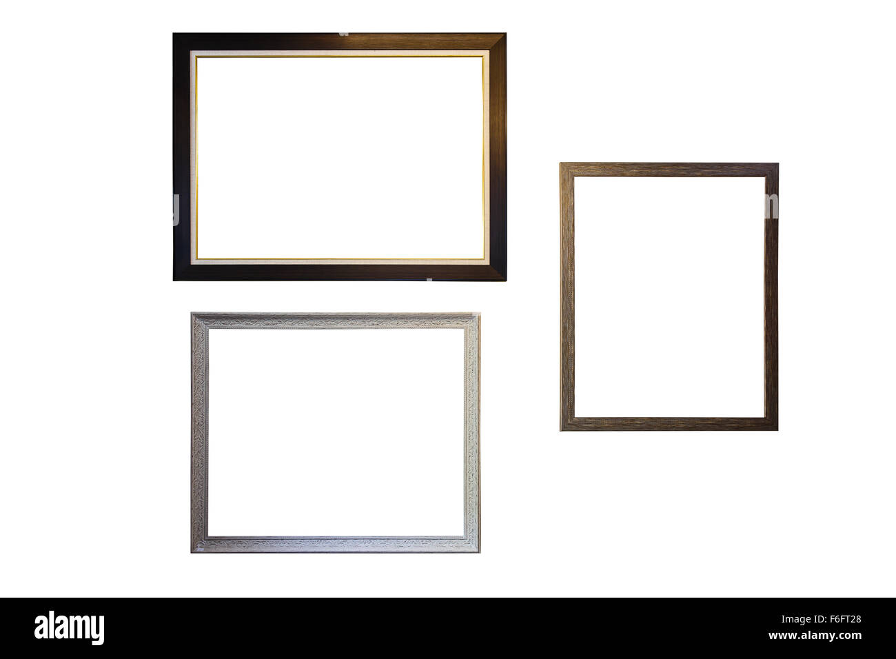 vintage frame isolated on white background Stock Photo - Alamy