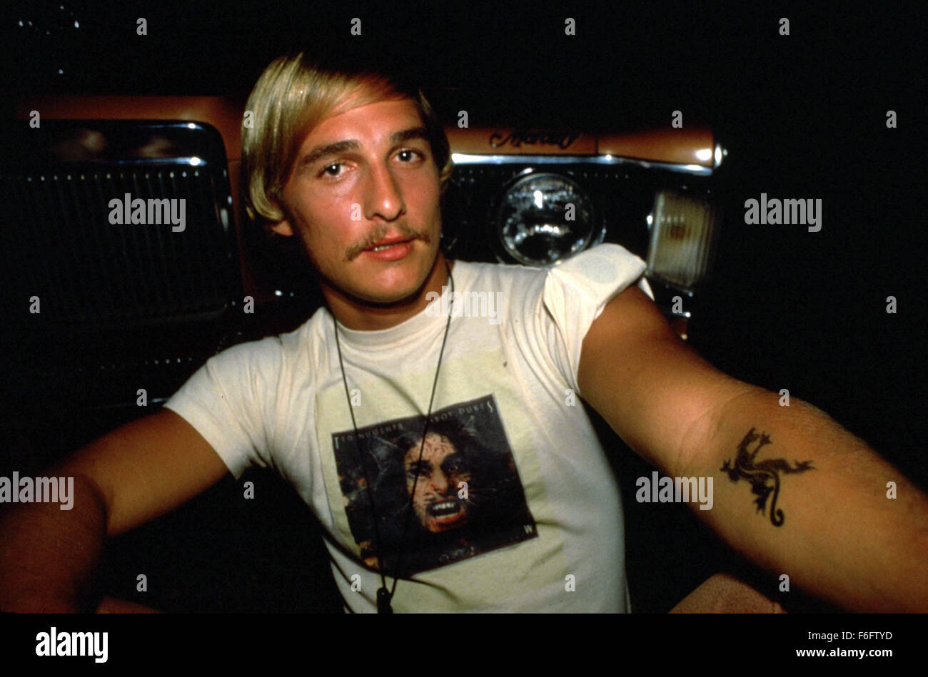Sep 10, 1993; Austin, TX, USA; MATTHEW MCCONAUGHEY stars as David Wooderson in the comedy drama 'Dazed and Confused' directed by Richard Linklater. Stock Photo