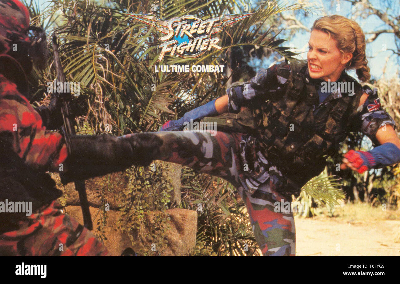 Street fighter movie kylie hi-res stock photography and images - Alamy