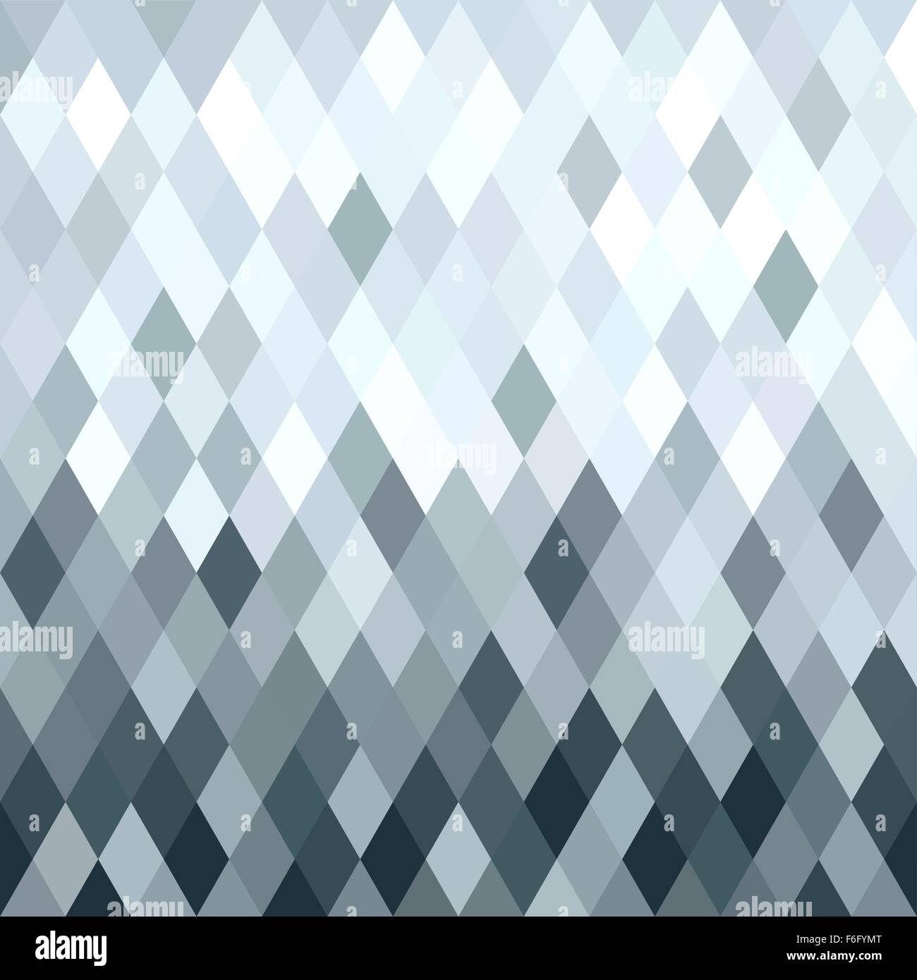 Fancy silver metallic rhombus background in low poly style. Ideal for web, print or greeting card. EPS10 Stock Vector