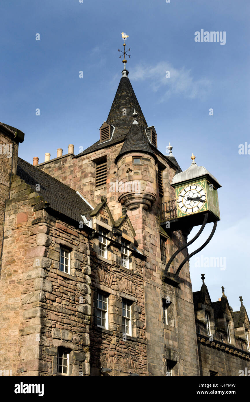 The Tolbooth Canongate on the Royal Mile in Edinburgh Stock Photo