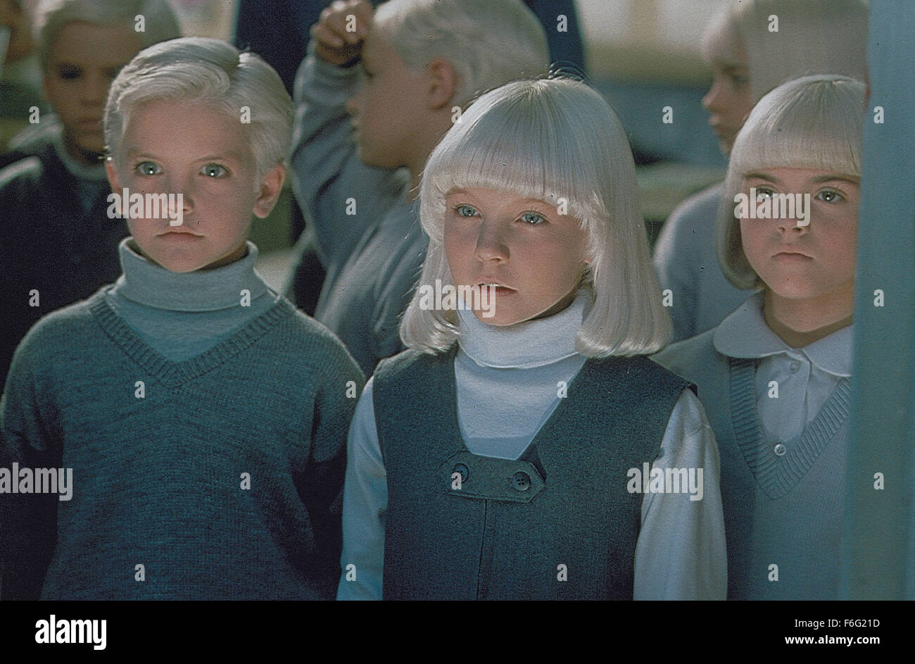 RELEASE DATE: 28 April 1995. MOVIE TITLE: Village of the Damned. STUDIO:  Universal Pictures. PLOT: A small town's women give birth to unfriendly  alien children posing as humans. PICTURED: CODY DORKIN as, image size:1300x943