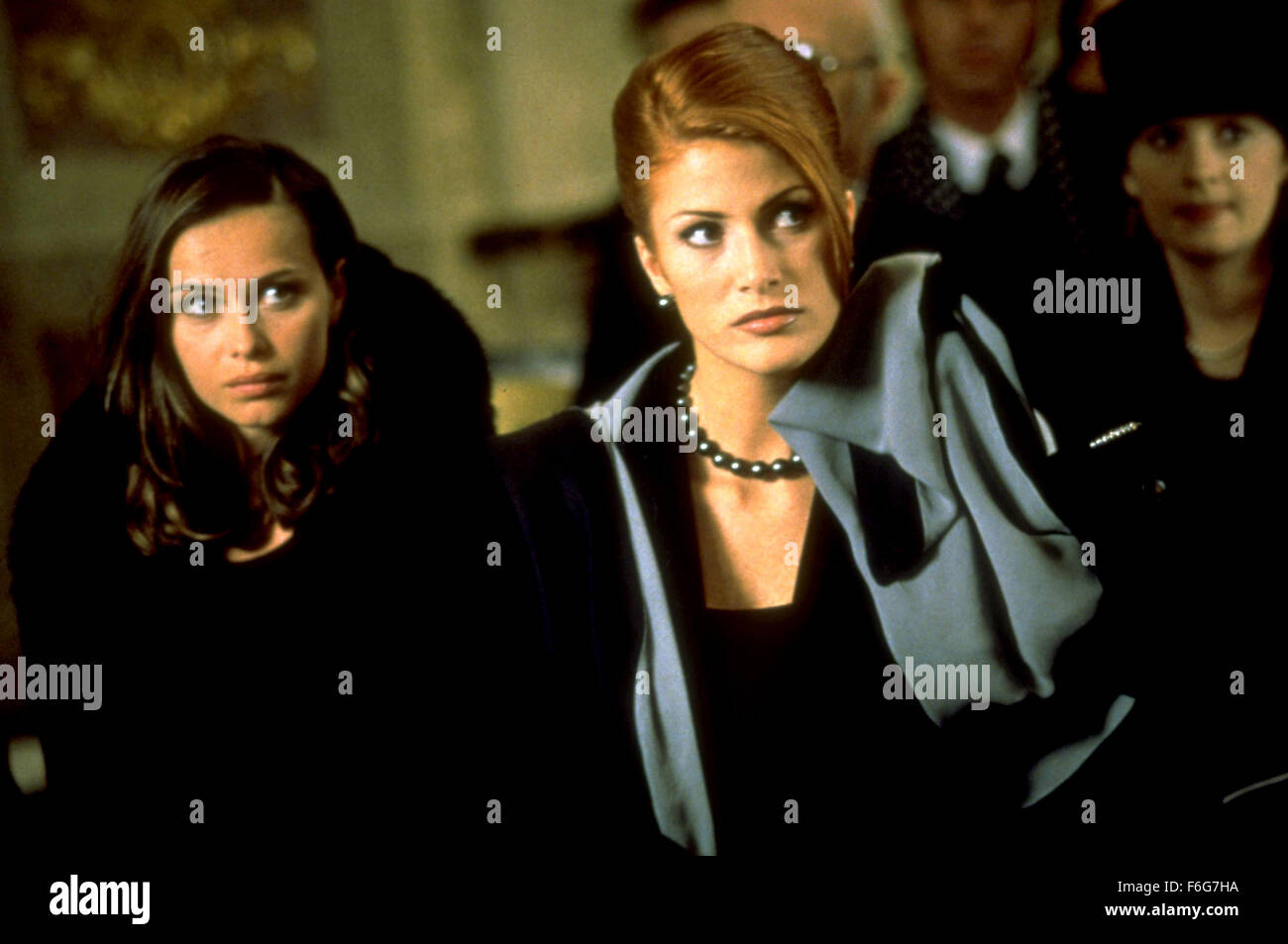 Jun 12, 1997; Paris, FRANCE; ANGIE EVERHART as Lea Calot in the drama ''Love in Paris'' directed by Anne Goursaud. Stock Photo